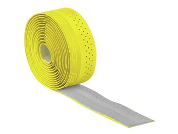 Picture of FORCE HANDLEBAR TAPES  PU WITH EMBOSSED LOGO YELLOW